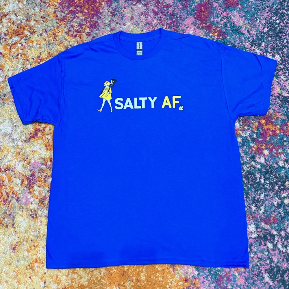 SALTY AF Band Tee (thank you for supporting my band!)